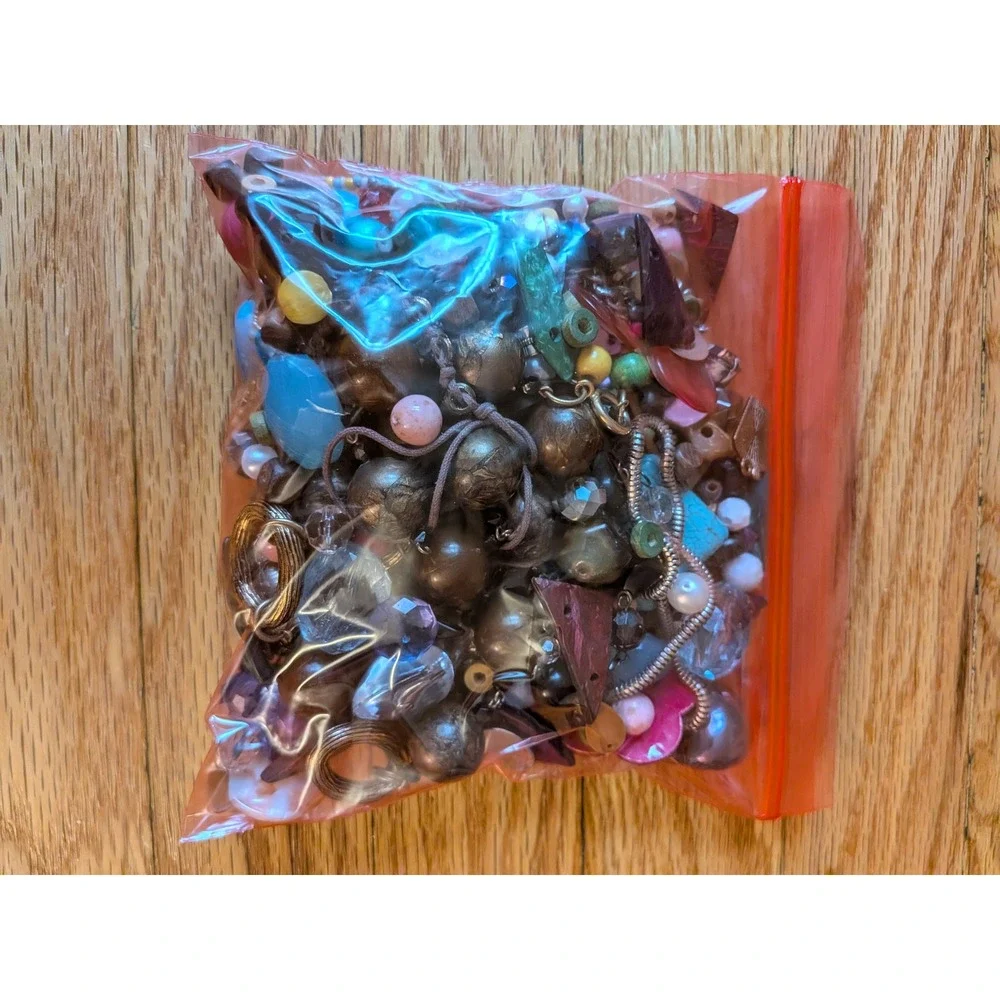 Jewelry Making Supplies Bulk Lot Loose Beads Charms Crafting DIY Multi Color